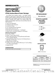 MBRB2535CTL-D datasheet pdf ON Semiconductor