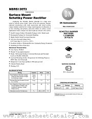 MBRS130T3-D datasheet pdf ON Semiconductor