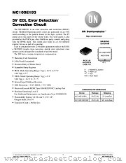 MC100E193-D datasheet pdf ON Semiconductor
