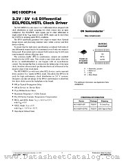 MC100EP14-D datasheet pdf ON Semiconductor