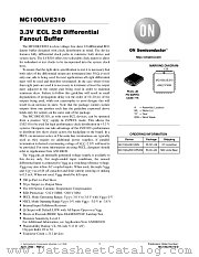 MC100LVE310-D datasheet pdf ON Semiconductor