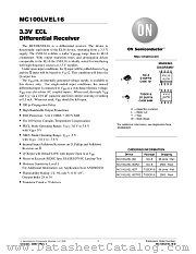 MC100LVEL16-D datasheet pdf ON Semiconductor