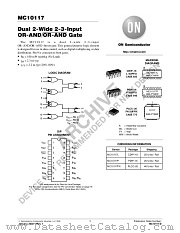 MC10117-D datasheet pdf ON Semiconductor