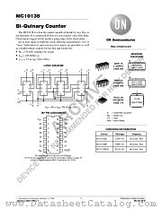 MC10138-D datasheet pdf ON Semiconductor