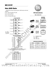 MC10197-D datasheet pdf ON Semiconductor