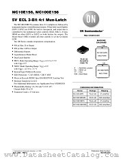 MC10E156-D datasheet pdf ON Semiconductor