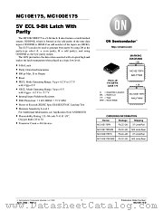 MC10E175-D datasheet pdf ON Semiconductor