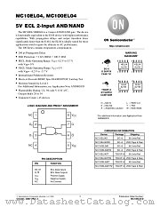 MC10EL04-D datasheet pdf ON Semiconductor