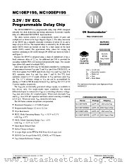 MC10EP195-D datasheet pdf ON Semiconductor