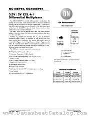 MC10EP57-D datasheet pdf ON Semiconductor