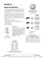 MC10H115-D datasheet pdf ON Semiconductor