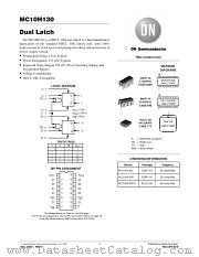 MC10H130-D datasheet pdf ON Semiconductor