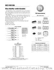 MC10H188-D datasheet pdf ON Semiconductor