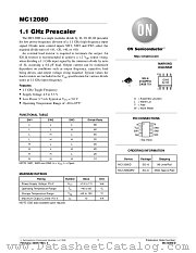 MC12080-D datasheet pdf ON Semiconductor