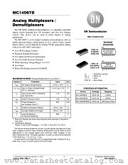 MC14067B-D datasheet pdf ON Semiconductor