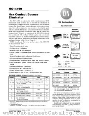 MC14490-D datasheet pdf ON Semiconductor