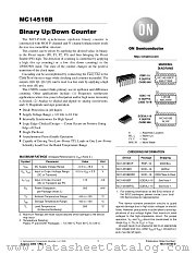 MC14516B-D datasheet pdf ON Semiconductor