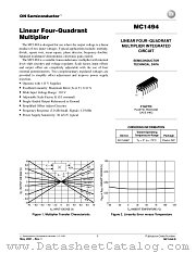 MC1494-D datasheet pdf ON Semiconductor