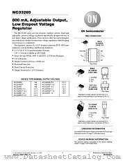 MC33269-D datasheet pdf ON Semiconductor