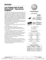MC33304-D datasheet pdf ON Semiconductor