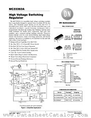 MC33363A-D datasheet pdf ON Semiconductor
