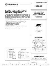 MC3405-D datasheet pdf ON Semiconductor