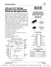 MC34160-D datasheet pdf ON Semiconductor