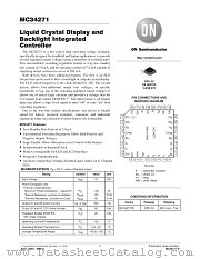 MC34271-D datasheet pdf ON Semiconductor