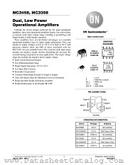 MC3458-D datasheet pdf ON Semiconductor