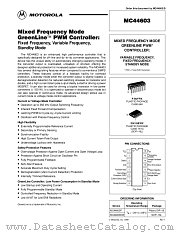 MC44603-D datasheet pdf ON Semiconductor