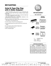 MC74ACT564-D datasheet pdf ON Semiconductor