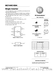 MC74HC1G04-D datasheet pdf ON Semiconductor