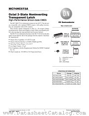 MC74HC573A-D datasheet pdf ON Semiconductor