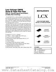 MC74LCX374-D datasheet pdf ON Semiconductor