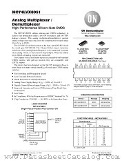 MC74LVX8051-D datasheet pdf ON Semiconductor