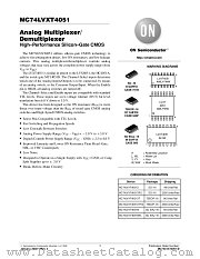 MC74LVXT4051-D datasheet pdf ON Semiconductor