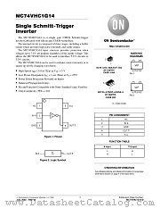 MC74VHC1G14-D datasheet pdf ON Semiconductor