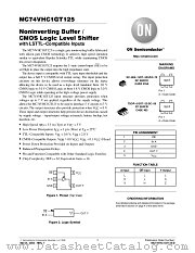 MC74VHC1GT125-D datasheet pdf ON Semiconductor