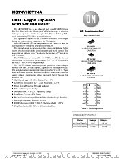 MC74VHCT74A-D datasheet pdf ON Semiconductor