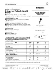 MDC3205-D datasheet pdf ON Semiconductor