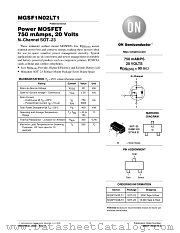 MGSF1N02LT1-D datasheet pdf ON Semiconductor