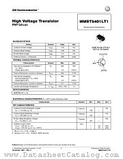 MMBT5401LT1-D datasheet pdf ON Semiconductor