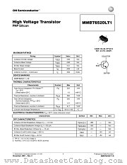 MMBT6520LT1-D datasheet pdf ON Semiconductor