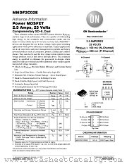 MMDF2C02E-D datasheet pdf ON Semiconductor