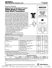 MMSF3305-D datasheet pdf ON Semiconductor