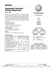 MR4045-D datasheet pdf ON Semiconductor