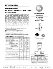 MTB60N05HDL-D datasheet pdf ON Semiconductor