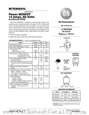 MTD3055VL-D datasheet pdf ON Semiconductor