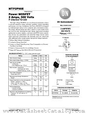 MTP2P50E-D datasheet pdf ON Semiconductor