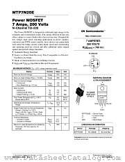 MTP7N20E-D datasheet pdf ON Semiconductor